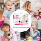 JouSecu Moniteur Bébé 5 Split: Autonomie 29h, Vision Nocturne, Sans WiFi - Sécurité Maximale! JouSecu Moniteur Bébé 5 Split: Autonomie 29h, Vision Nocturne, Sans WiFi - Sécurité Maximale!