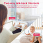 JouSecu Moniteur Bébé 5 Split: Autonomie 29h, Vision Nocturne, Sans WiFi - Sécurité Maximale! JouSecu Moniteur Bébé 5 Split: Autonomie 29h, Vision Nocturne, Sans WiFi - Sécurité Maximale!