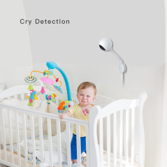 iBaby M2C WiFi Monitor 1080P & Alerts Educational Development Features