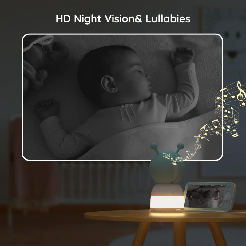 Moniteur BOIFUN 2K avec 2 Caméras Contrôle de deux appareils