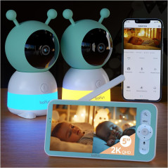 Moniteur BOIFUN 2K avec 2 Caméras Contrôle de deux appareils