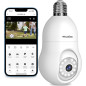 Caméra Ampoule WiFi LaView 4MP: Sécurité 360°, Vision Nocturne Couleur & Suivi Intelligent Caméra Ampoule WiFi LaView 4MP: Sécurité 360°, Vision Nocturne Couleur & Suivi Intelligent