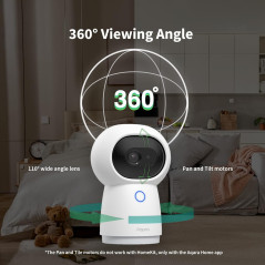 Aqara G3 : Caméra de sécurité 2K, AI et contrôle vocal