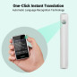 Fluentalk T1 Mini: Traducteur Instantané 40 Langues + Données Mobiles 1 An - Parlez Partout, Facilement !
