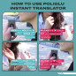 Poliglu Instant Language Translator: Your Pocket Communicator for 36 Languages! Poliglu Instant Language Translator: Your Pocket Communicator for 36 Languages!