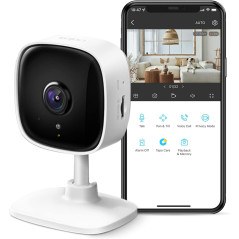 TP-Link Tapo C110: 2K Indoor Security Camera with Smart Features