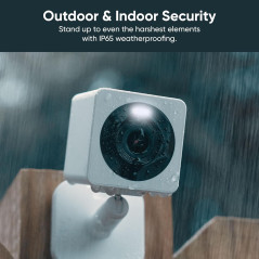 Wyze Outdoor Security Camera: Color Night Vision, 2-Way Audio, Wi-Fi