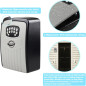 Bluetooth Key Lock Box: Remote Access, 6-Digit Combo, Secure Wall Mount - No WiFi Needed! Bluetooth Key Lock Box: Remote Access, 6-Digit Combo, Secure Wall Mount - No WiFi Needed!
