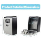 Bluetooth Key Lock Box: Remote Access, 6-Digit Combo, Secure Wall Mount - No WiFi Needed! Bluetooth Key Lock Box: Remote Access, 6-Digit Combo, Secure Wall Mount - No WiFi Needed!