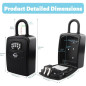 Bluetooth Key Lock Box: Secure Access with App & Code - No WiFi Needed! Bluetooth Key Lock Box: Secure Access with App & Code - No WiFi Needed!