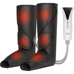 QUINEAR Leg Massager: Heat & Compression for Pain Relief & Relaxation
