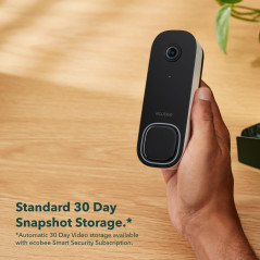 Ecobee Smart Video Doorbell Camera: HD Security, Night Vision & 2-Way Talk