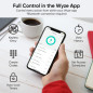 Wyze Serrure Intelligente Auto-Lock : Accès Empreinte Digitale, Clavier Rétroéclairé, Bluetooth, Sécurité IPX5 Wyze Serrure Intelligente Auto-Lock : Accès Empreinte Digitale, Clavier Rétroéclairé, Bluetooth, Sécurité IPX5