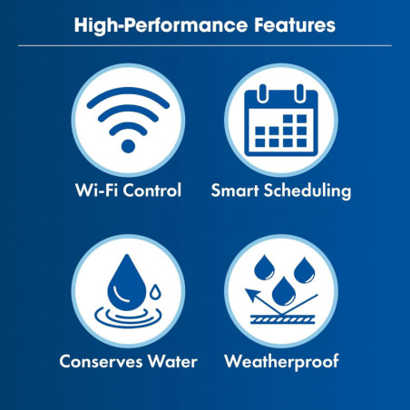 Orbit B-hyve XR: Smart 8-Zone Sprinkler Controller - Wi-Fi, WeatherSense, & Remote Control!
