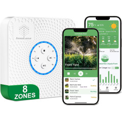 ImoLaza Smart Sprinkler Controller: 8-Zone WiFi Irrigation System