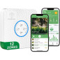 ImoLaza Smart Sprinkler Controller: 12-Zone WiFi Irrigation System with Weather-Based Watering ImoLaza Smart Sprinkler Controller: 12-Zone WiFi Irrigation System with Weather-Based Watering