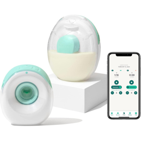 Willow Go: Tire-Lait Mains Libres, Portable & Discret - LAllié Allaitement Ultime!