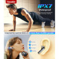 Bluetooth 5.3 Wireless Earbuds: 48H Playtime, Waterproof, Immersive Sound - Perfect for iPhone & Android!