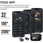 TOZO NC9 : Écouteurs ANC sans fil, son immersif, 59h dautonomie & étanchéité IPX8. Le son parfait partout ! TOZO NC9 : Écouteurs ANC sans fil, son immersif, 59h dautonomie & étanchéité IPX8. Le son parfait partout !