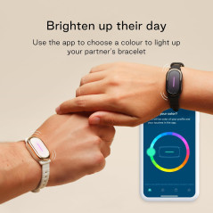 BOND TOUCH 4 : Bracelet Intelligent pour Couples Distants