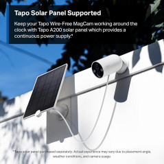 TP-Link Tapо MagCam : Caméra de sécurité sans fil 2K 2024
