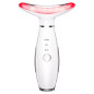 Masseur Visage & Cou 3-en-1 LED : Chaleur, Vibration, Rajeunissement Garanti!