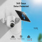 Caméras de Surveillance Solaire 2K: Sécurité Ultime, Installation Facile, Vue 360°! (Lot de 2) Caméras de Surveillance Solaire 2K: Sécurité Ultime, Installation Facile, Vue 360°! (Lot de 2)