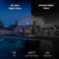 Caméras de Surveillance Solaire 2K: Sécurité Ultime, Installation Facile, Vue 360°! (Lot de 2) Caméras de Surveillance Solaire 2K: Sécurité Ultime, Installation Facile, Vue 360°! (Lot de 2)