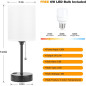 Lampe de Chevet Multifonctionnelle avec USB & Chaîne - Éclairage Personnalisé pour Enfants & Adultes Lampe de Chevet Multifonctionnelle avec USB & Chaîne - Éclairage Personnalisé pour Enfants & Adultes