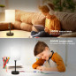Lampe de Chevet Multifonctionnelle avec USB & Chaîne - Éclairage Personnalisé pour Enfants & Adultes Lampe de Chevet Multifonctionnelle avec USB & Chaîne - Éclairage Personnalisé pour Enfants & Adultes