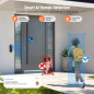 Sonnette Vidéo Intelligente WiFi : Sécurité Optimale, Détection IA, Audio Bidirectionnel & Vision Nocturne Sonnette Vidéo Intelligente WiFi : Sécurité Optimale, Détection IA, Audio Bidirectionnel & Vision Nocturne