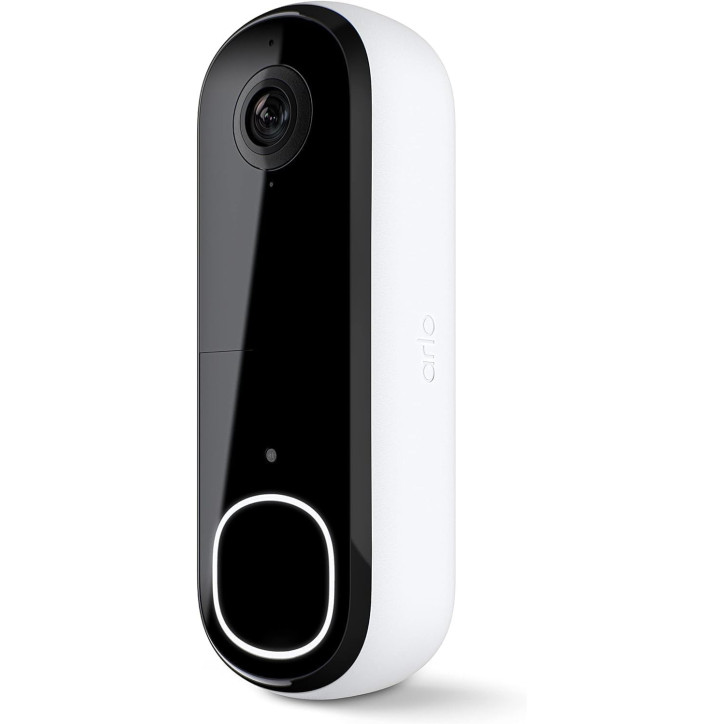Arlo 2K Video Doorbell: See Whos There, Day or Night! Wireless/Wired, 2-Way Audio & Siren Arlo 2K Video Doorbell: See Whos There, Day or Night! Wireless/Wired, 2-Way Audio & Siren