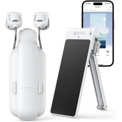 Ouvre-rideau SwitchBot : Bluetooth, Solaire, Compatible Alexa