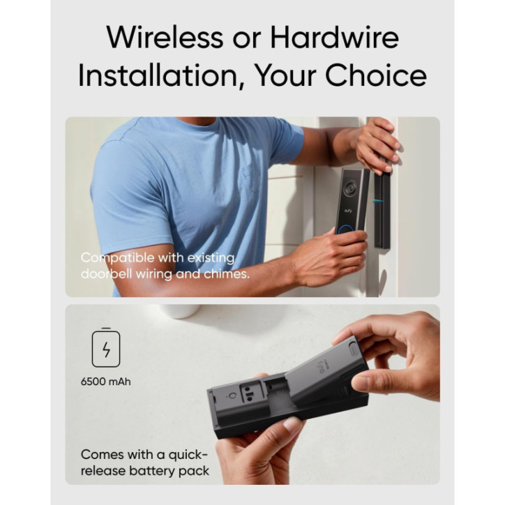 Eufy C31 2K Video Doorbell: See Every Detail, Answer From Anywhere! No Monthly Fees! Eufy C31 2K Video Doorbell: See Every Detail, Answer From Anywhere! No Monthly Fees!