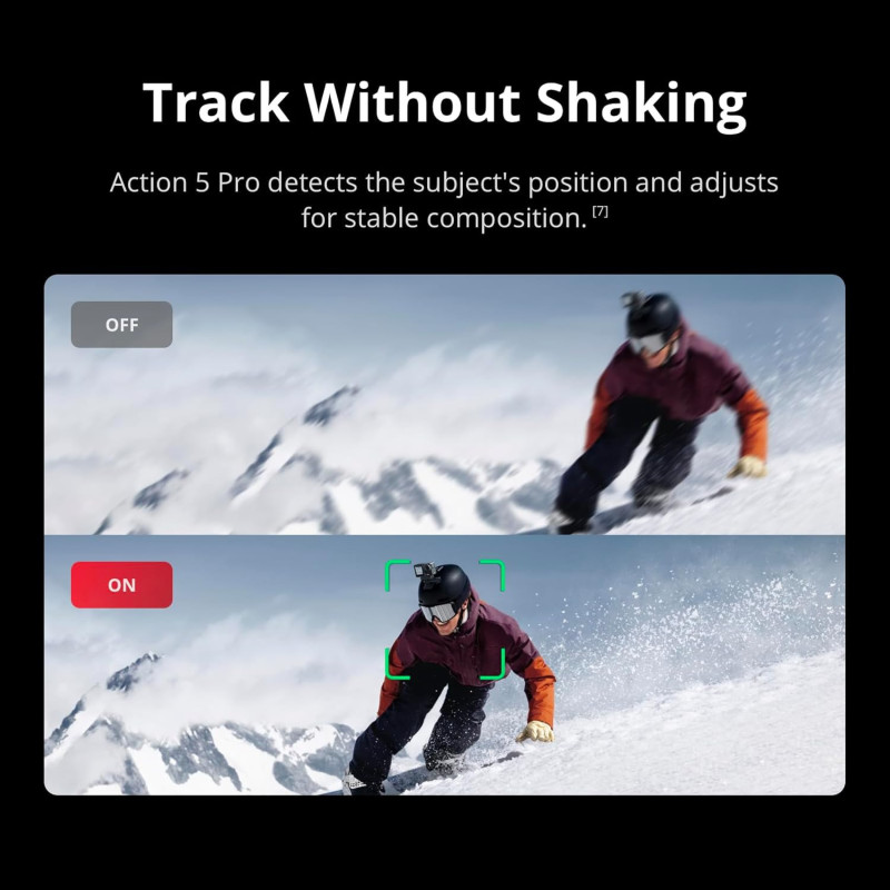 DJI Osmo Action 5: 4K Waterproof Camera with Dual Touchscreens & Stabilization
