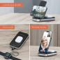 Satechi 3-in-1 Wireless Charging Stand: Power Bank for iPhone, AirPods & iPad - Travel Ready! Satechi 3-in-1 Wireless Charging Stand: Power Bank for iPhone, AirPods & iPad - Travel Ready!
