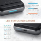 Satechi 3-in-1 Wireless Charging Stand: Power Bank for iPhone, AirPods & iPad - Travel Ready! Satechi 3-in-1 Wireless Charging Stand: Power Bank for iPhone, AirPods & iPad - Travel Ready!