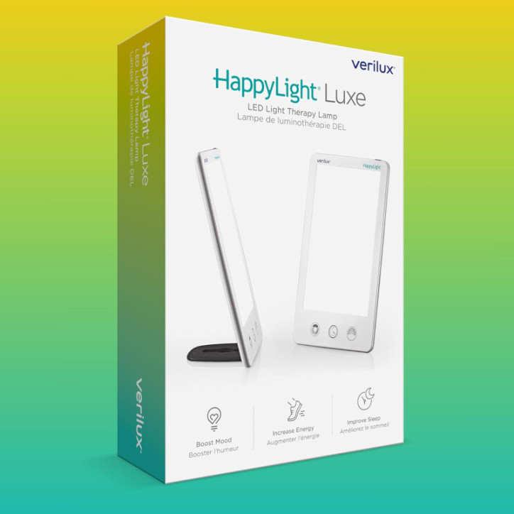 HappyLight Luxe: Verilux 10,000 Lux Light Therapy Lamp - Boost Mood, Energy & Focus! HappyLight Luxe: Verilux 10,000 Lux Light Therapy Lamp - Boost Mood, Energy & Focus!