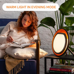 Boost Mood & Energy with Lumie Halo 10,000 Lux Light Therapy Lamp