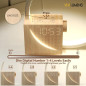Sunrise Alarm Clock: Wake Up Naturally with Light & Sound - Dual Alarm & USB Charging Sunrise Alarm Clock: Wake Up Naturally with Light & Sound - Dual Alarm & USB Charging