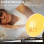 Réveil Lumière Sunrise JALL : Sons Relaxants, Bluetooth & 17 Veilleuses - Le Cadeau Idéal pour un Réveil Doux ! Réveil Lumière Sunrise JALL : Sons Relaxants, Bluetooth & 17 Veilleuses - Le Cadeau Idéal pour un Réveil Doux !