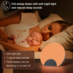 ANTDALIS Sunrise Alarm Clock: Wake Up Light for Kids & Adults