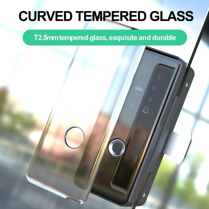 Serrure de Porte en Verre Intelligente Sophies: Reconnaissance Faciale 3D, WiFi, et Contrôle Tuya Serrure de Porte en Verre Intelligente Sophies: Reconnaissance Faciale 3D, WiFi, et Contrôle Tuya