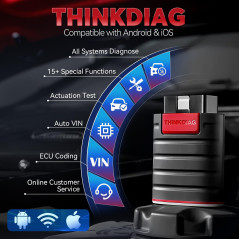 Thinkdiag OBD2 Scanner Bluetooth – Diagnostic Complet iOS & Android