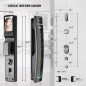 3D Face Recognition Smart Lock: WiFi, Fingerprint, Camera, App Control - Keyless Entry for Ultimate Home Security