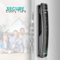 3D Face Recognition Smart Lock: WiFi, Fingerprint, Camera, App Control - Keyless Entry for Ultimate Home Security