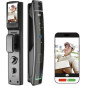 3D Face Recognition Smart Lock: WiFi, Fingerprint, Camera, App Control - Keyless Entry for Ultimate Home Security