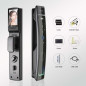 3D Face Recognition Smart Lock: WiFi, Fingerprint, Camera, App Control - Keyless Entry for Ultimate Home Security