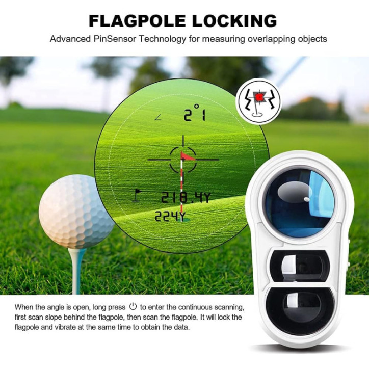 REVASRI Golf Rangefinder: 1000YDS Laser Accuracy with Slope & Vibration - Tournament Legal! REVASRI Golf Rangefinder: 1000YDS Laser Accuracy with Slope & Vibration - Tournament Legal!