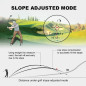 Télémètre Golf REVASRI 1000YDS: Précision Laser, Pente, Vibration, Batterie Rechargeable - Jeu Amélioré!